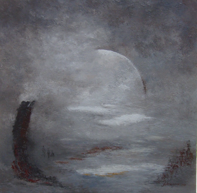 Julienne Warrink schilderij 2010-3